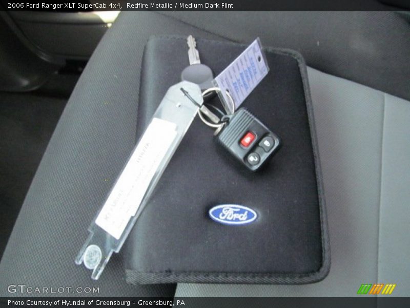 Redfire Metallic / Medium Dark Flint 2006 Ford Ranger XLT SuperCab 4x4