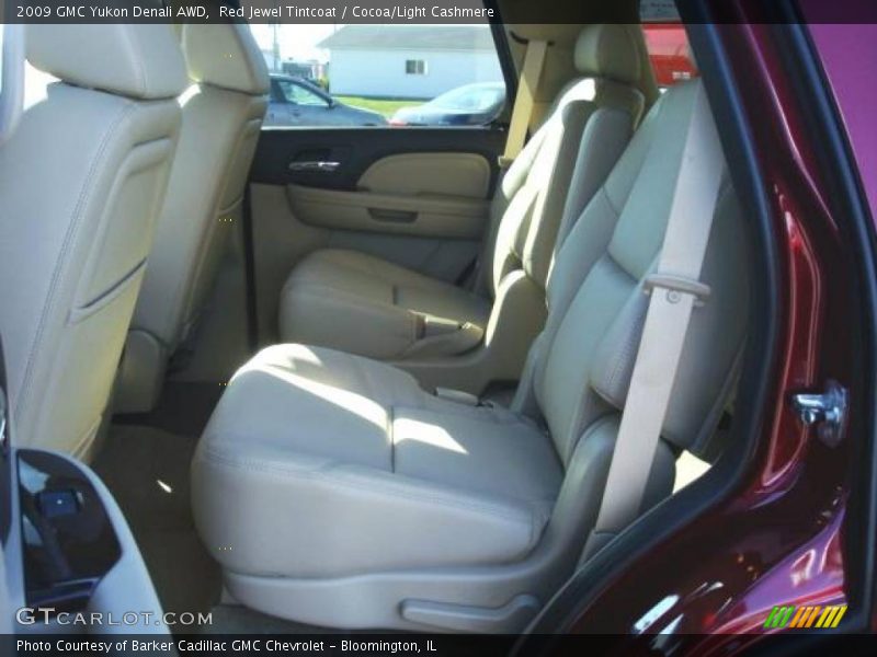 Red Jewel Tintcoat / Cocoa/Light Cashmere 2009 GMC Yukon Denali AWD