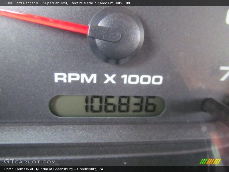 Redfire Metallic / Medium Dark Flint 2006 Ford Ranger XLT SuperCab 4x4