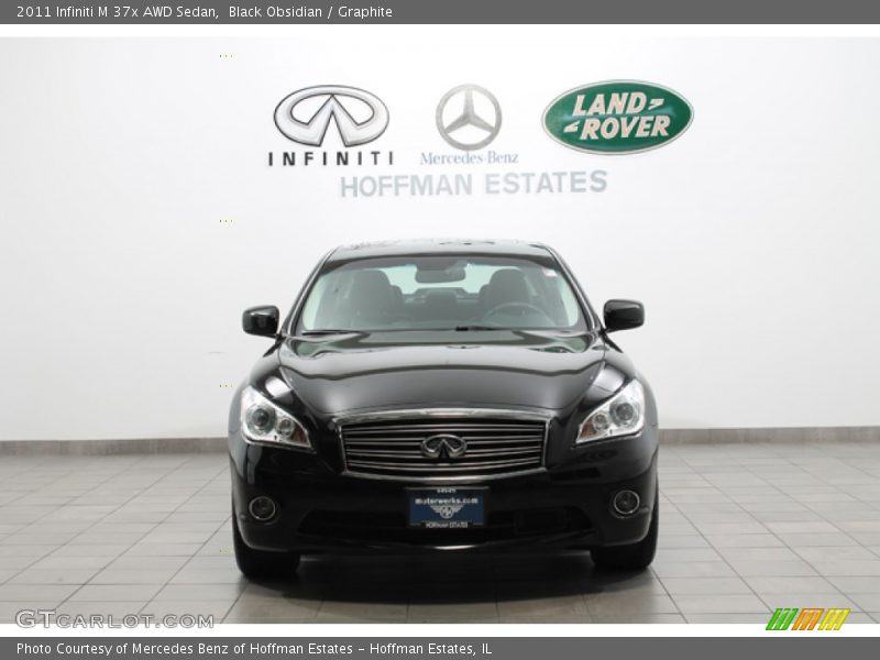 Black Obsidian / Graphite 2011 Infiniti M 37x AWD Sedan