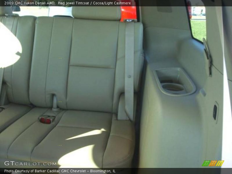 Red Jewel Tintcoat / Cocoa/Light Cashmere 2009 GMC Yukon Denali AWD