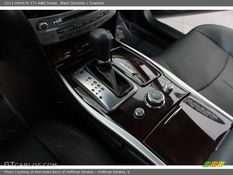 Black Obsidian / Graphite 2011 Infiniti M 37x AWD Sedan