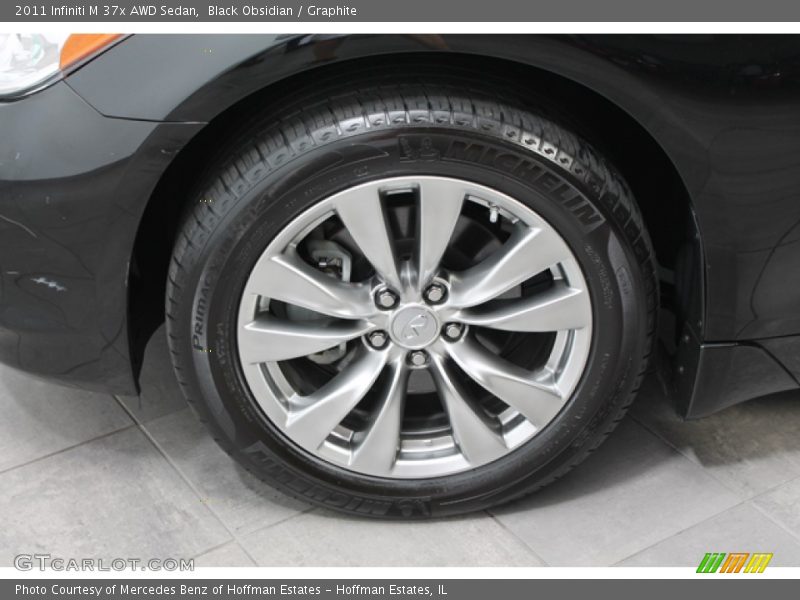 Black Obsidian / Graphite 2011 Infiniti M 37x AWD Sedan