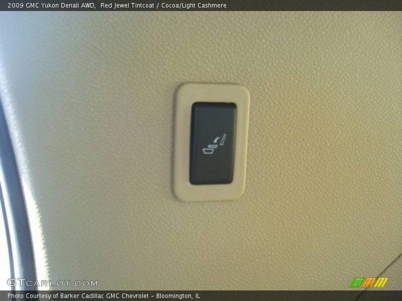 Red Jewel Tintcoat / Cocoa/Light Cashmere 2009 GMC Yukon Denali AWD