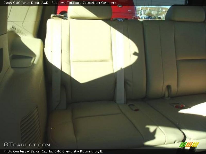 Red Jewel Tintcoat / Cocoa/Light Cashmere 2009 GMC Yukon Denali AWD
