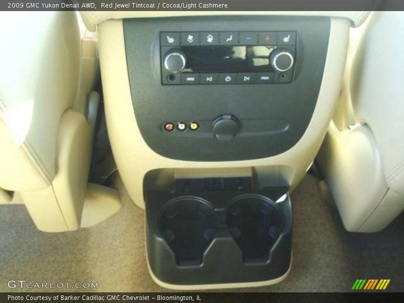 Red Jewel Tintcoat / Cocoa/Light Cashmere 2009 GMC Yukon Denali AWD