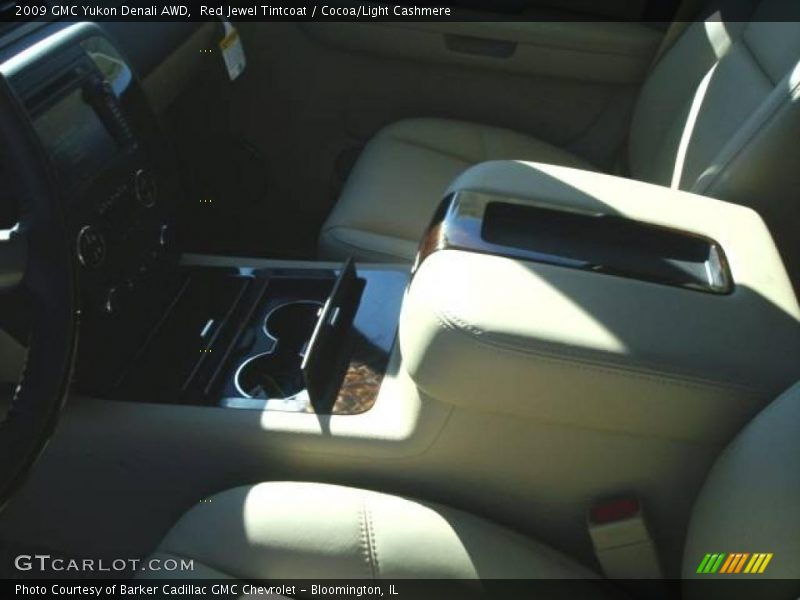 Red Jewel Tintcoat / Cocoa/Light Cashmere 2009 GMC Yukon Denali AWD