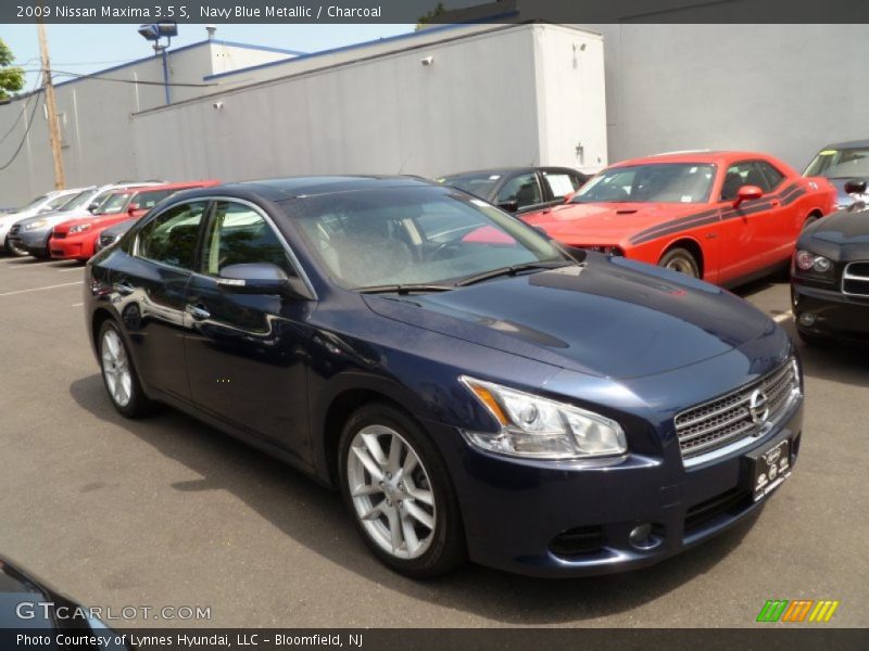 Navy Blue Metallic / Charcoal 2009 Nissan Maxima 3.5 S