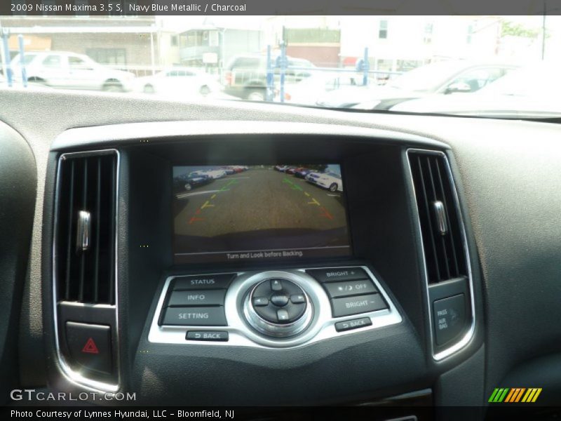 Navy Blue Metallic / Charcoal 2009 Nissan Maxima 3.5 S
