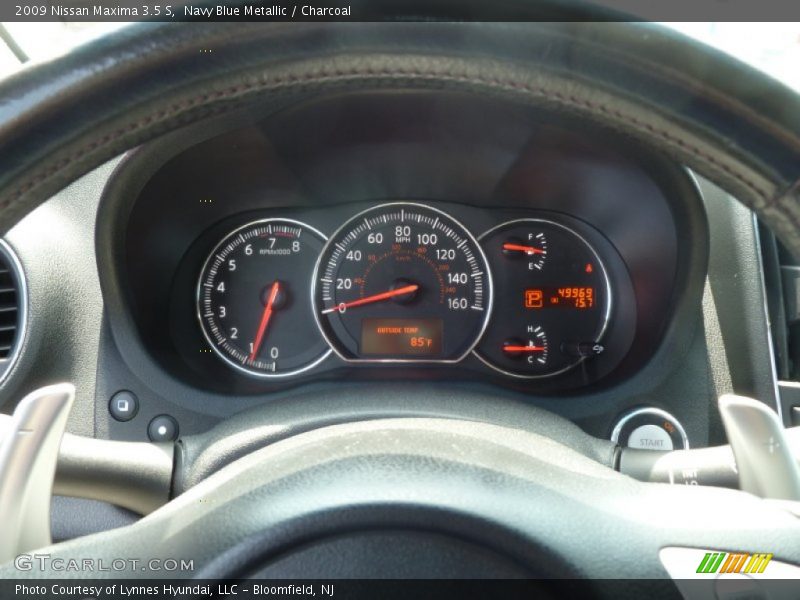 Navy Blue Metallic / Charcoal 2009 Nissan Maxima 3.5 S