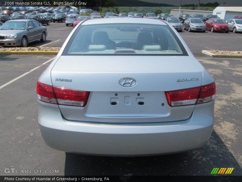 Bright Silver / Gray 2006 Hyundai Sonata GLS