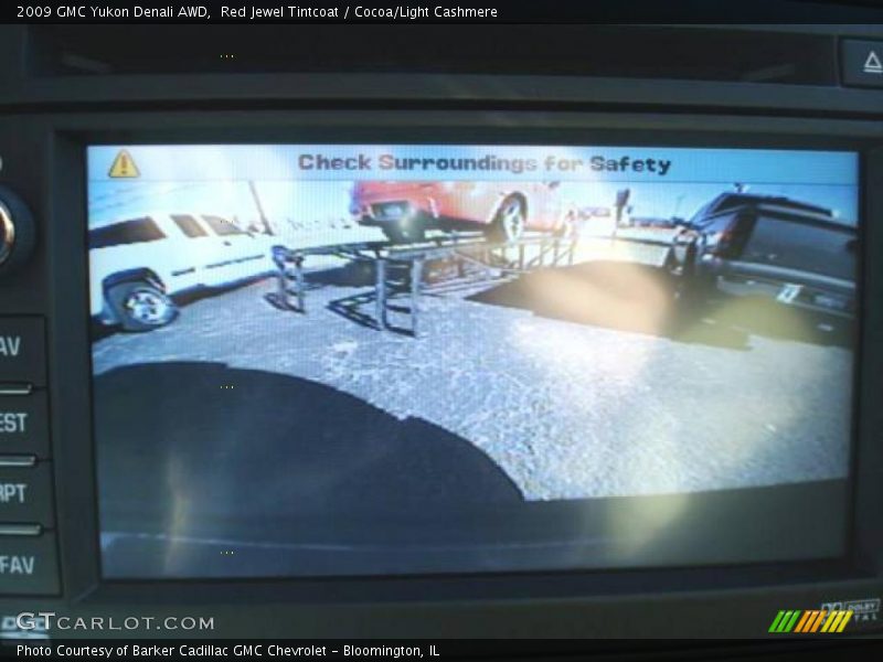 Red Jewel Tintcoat / Cocoa/Light Cashmere 2009 GMC Yukon Denali AWD
