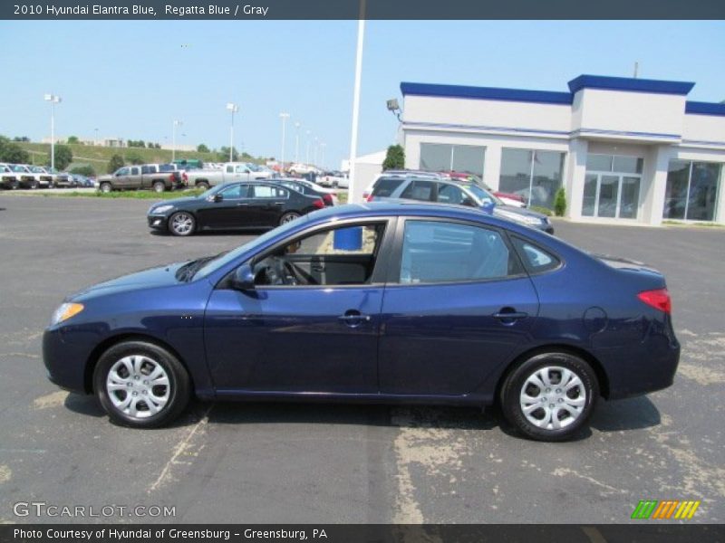  2010 Elantra Blue Regatta Blue