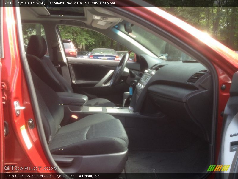 Barcelona Red Metallic / Dark Charcoal 2011 Toyota Camry SE