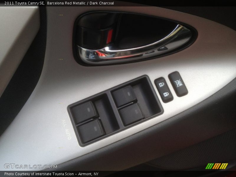 Barcelona Red Metallic / Dark Charcoal 2011 Toyota Camry SE
