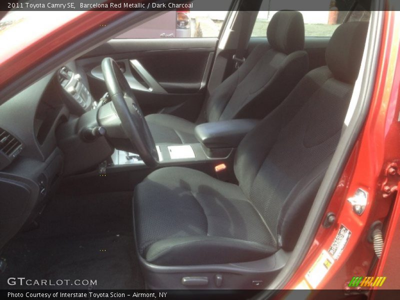 Barcelona Red Metallic / Dark Charcoal 2011 Toyota Camry SE