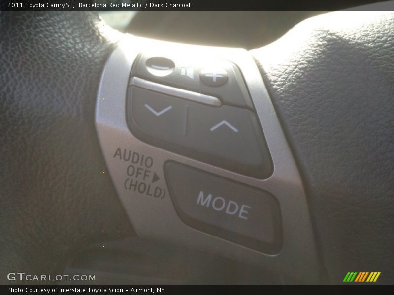 Barcelona Red Metallic / Dark Charcoal 2011 Toyota Camry SE
