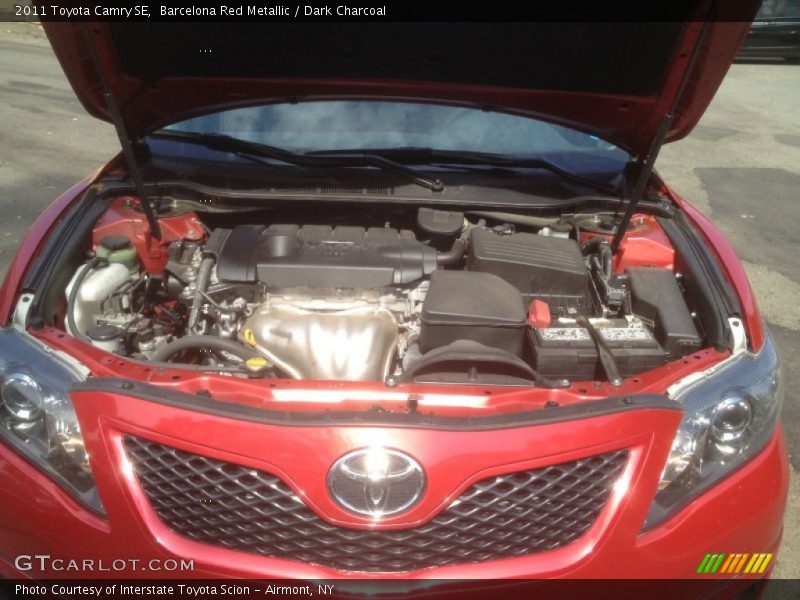 Barcelona Red Metallic / Dark Charcoal 2011 Toyota Camry SE