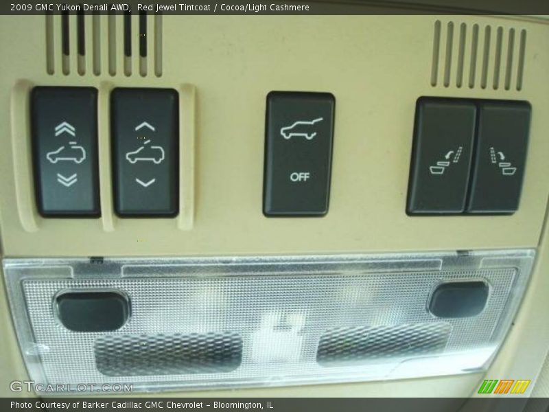 Red Jewel Tintcoat / Cocoa/Light Cashmere 2009 GMC Yukon Denali AWD
