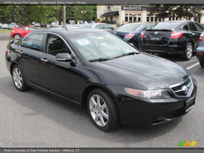 Nighthawk Black Pearl / Ebony 2005 Acura TSX Sedan