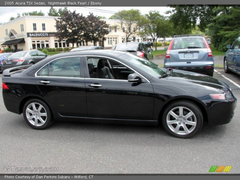 Nighthawk Black Pearl / Ebony 2005 Acura TSX Sedan