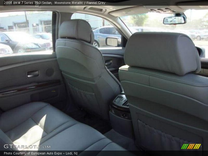 Moonstone Metallic / Flannel Grey 2008 BMW 7 Series 750i Sedan