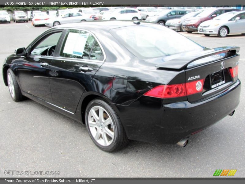 Nighthawk Black Pearl / Ebony 2005 Acura TSX Sedan