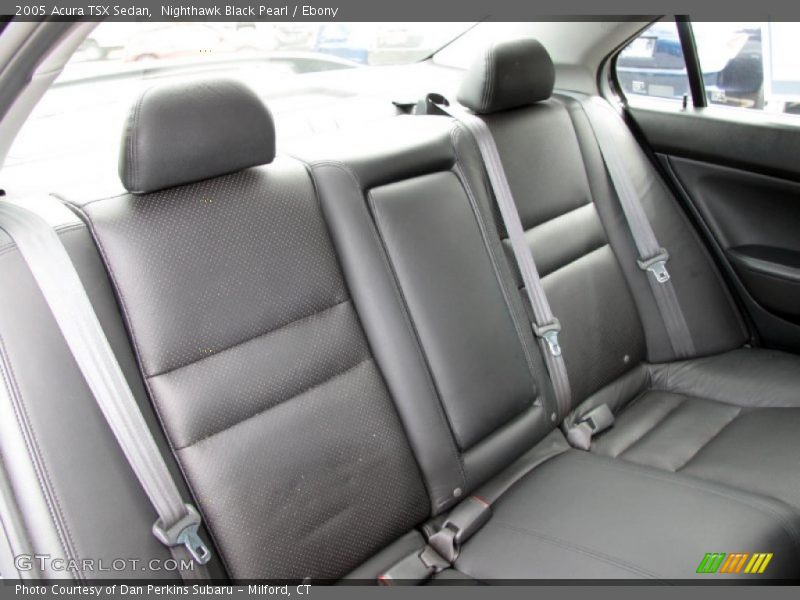 Nighthawk Black Pearl / Ebony 2005 Acura TSX Sedan