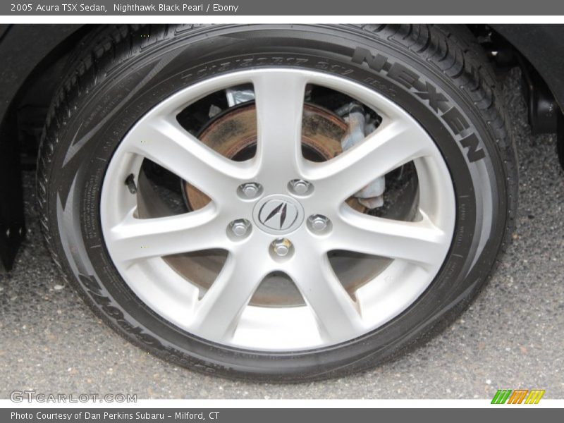 Nighthawk Black Pearl / Ebony 2005 Acura TSX Sedan