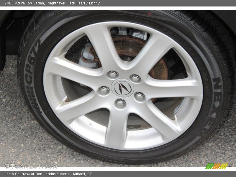 Nighthawk Black Pearl / Ebony 2005 Acura TSX Sedan