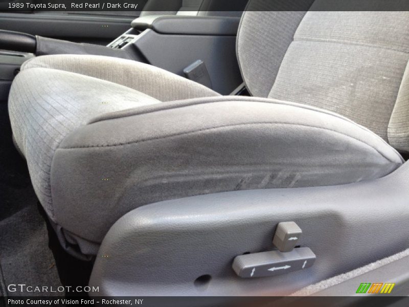 Red Pearl / Dark Gray 1989 Toyota Supra