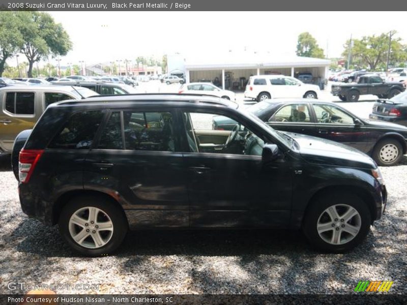 Black Pearl Metallic / Beige 2008 Suzuki Grand Vitara Luxury