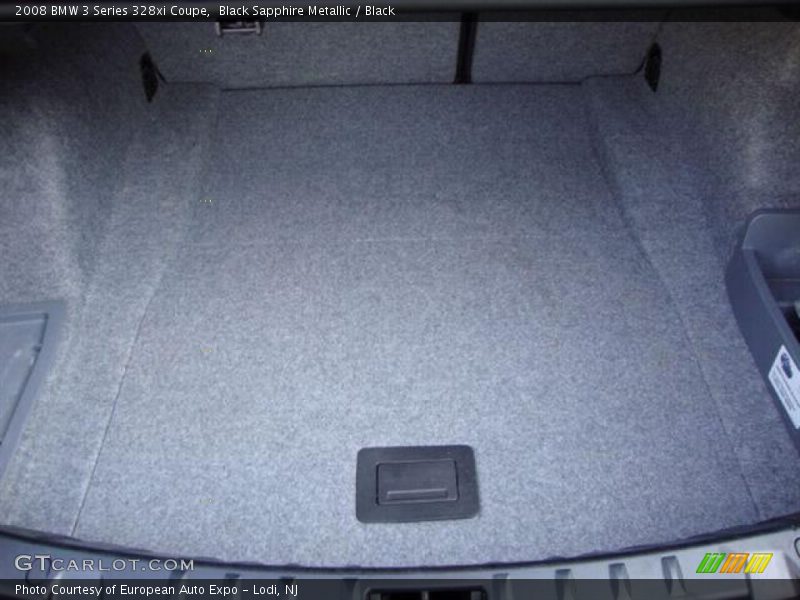 Black Sapphire Metallic / Black 2008 BMW 3 Series 328xi Coupe