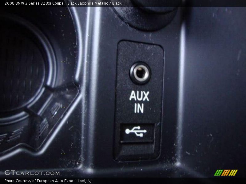 Black Sapphire Metallic / Black 2008 BMW 3 Series 328xi Coupe
