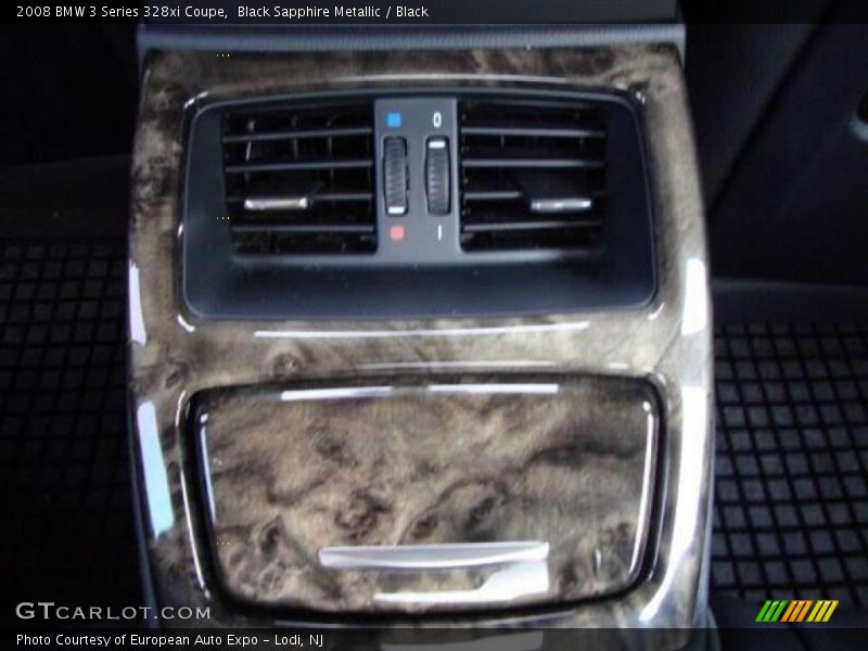 Black Sapphire Metallic / Black 2008 BMW 3 Series 328xi Coupe