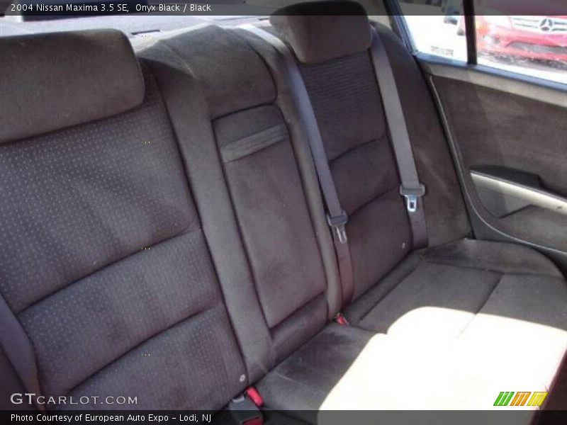 Onyx Black / Black 2004 Nissan Maxima 3.5 SE