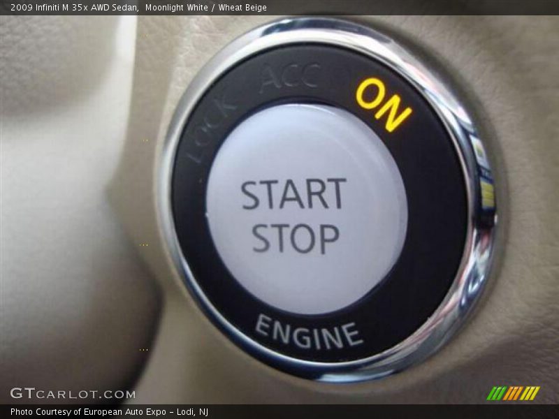 Moonlight White / Wheat Beige 2009 Infiniti M 35x AWD Sedan