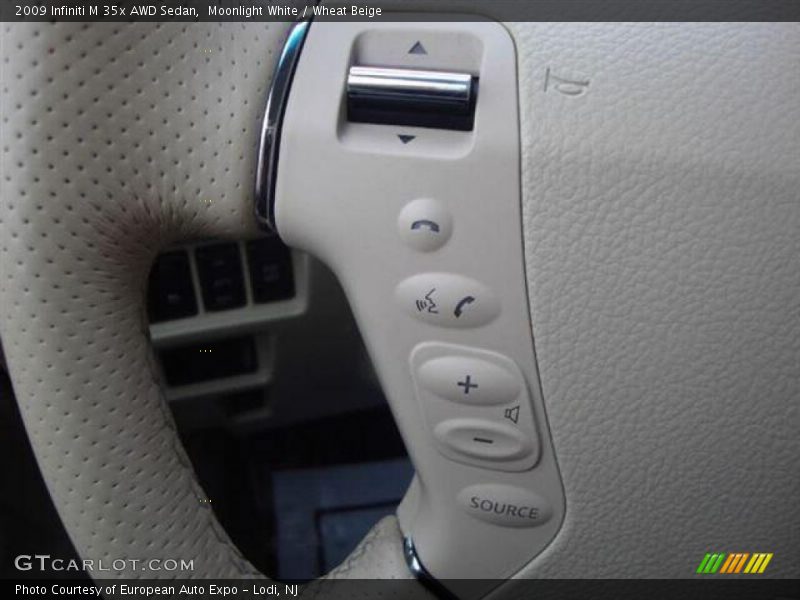Moonlight White / Wheat Beige 2009 Infiniti M 35x AWD Sedan