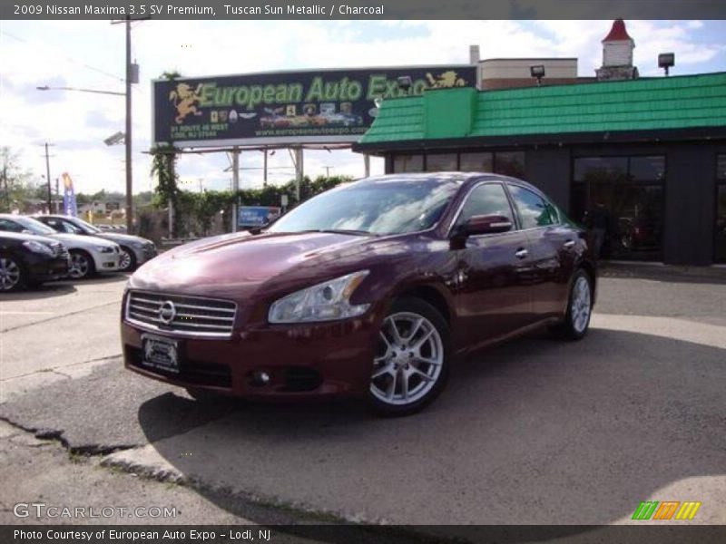 Tuscan Sun Metallic / Charcoal 2009 Nissan Maxima 3.5 SV Premium