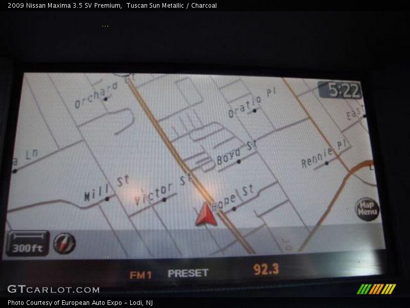 Tuscan Sun Metallic / Charcoal 2009 Nissan Maxima 3.5 SV Premium