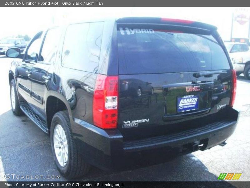 Onyx Black / Light Tan 2009 GMC Yukon Hybrid 4x4