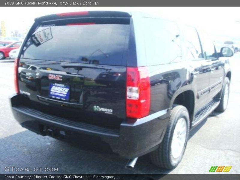 Onyx Black / Light Tan 2009 GMC Yukon Hybrid 4x4