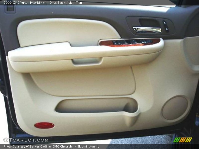 Onyx Black / Light Tan 2009 GMC Yukon Hybrid 4x4