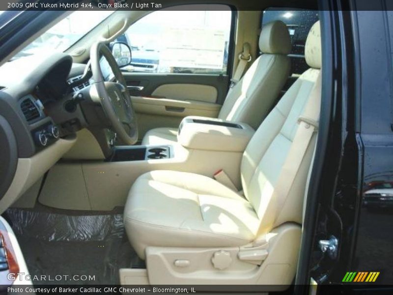 Onyx Black / Light Tan 2009 GMC Yukon Hybrid 4x4