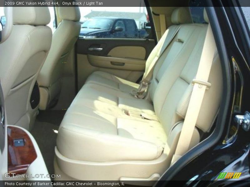 Onyx Black / Light Tan 2009 GMC Yukon Hybrid 4x4