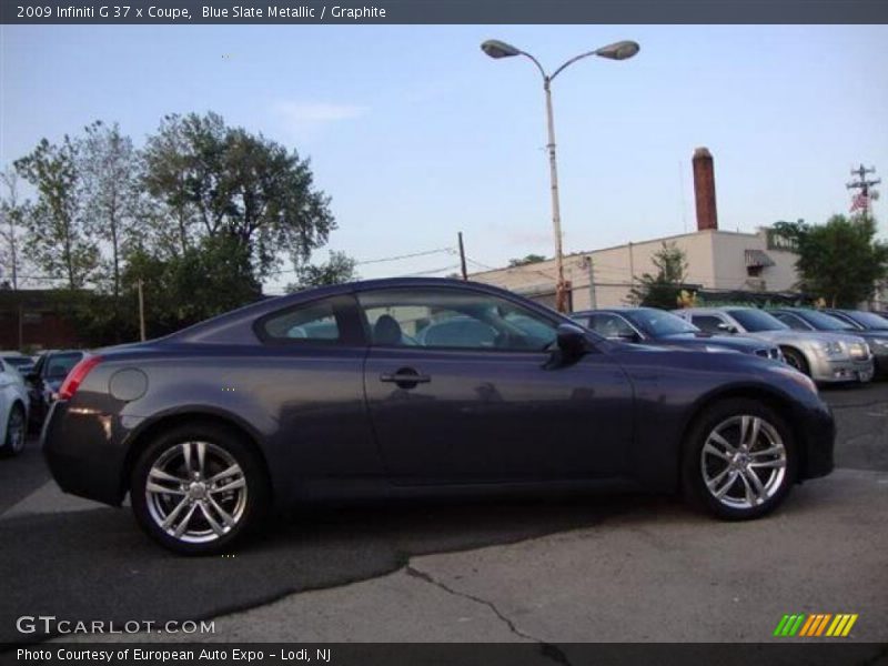 Blue Slate Metallic / Graphite 2009 Infiniti G 37 x Coupe