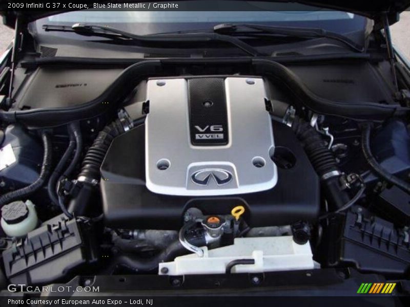 Blue Slate Metallic / Graphite 2009 Infiniti G 37 x Coupe