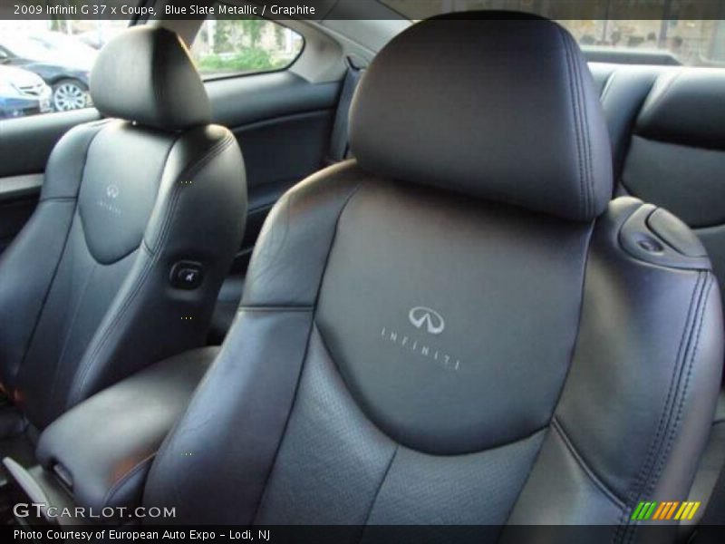 Blue Slate Metallic / Graphite 2009 Infiniti G 37 x Coupe