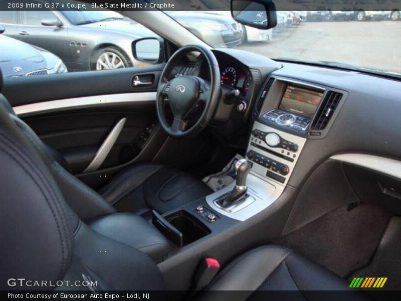 Blue Slate Metallic / Graphite 2009 Infiniti G 37 x Coupe