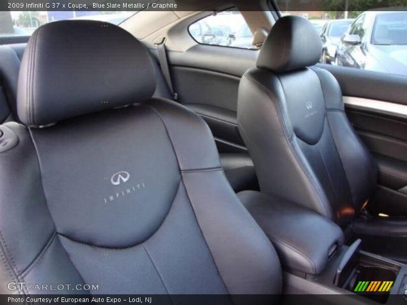 Blue Slate Metallic / Graphite 2009 Infiniti G 37 x Coupe